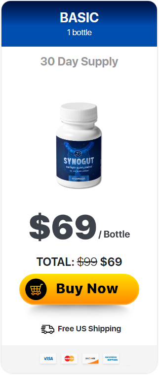 SynoGut™ Official Website | Only $49/Bottle + Free Shipping Today!